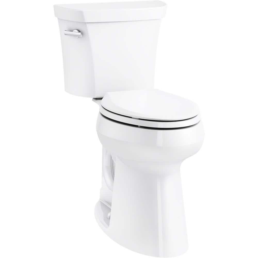 KOHLER Extra Tall Highline 2piece 128 GPF Elongated Toilet in White