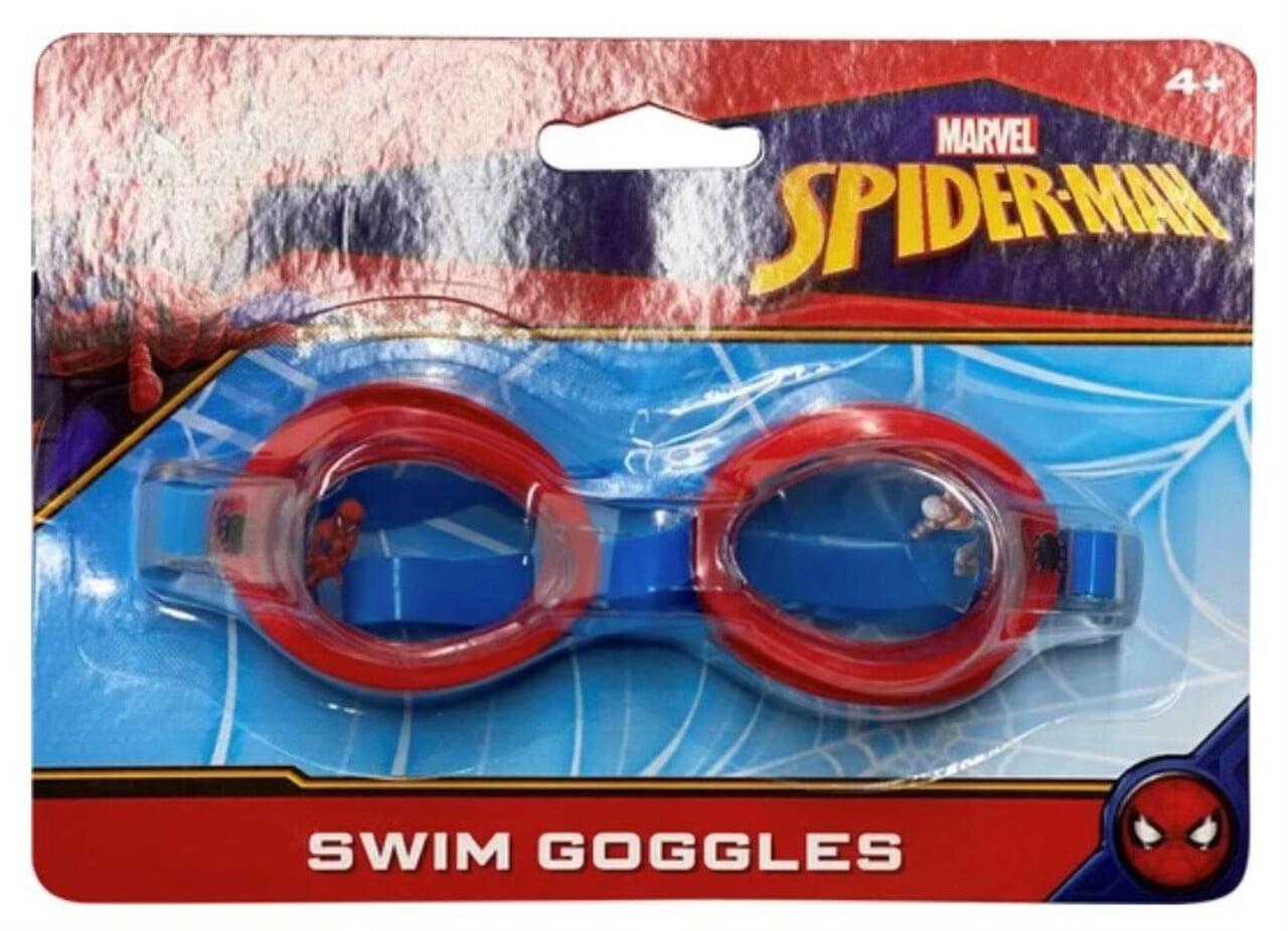 What Kids Want Spider-Man Swim Goggles for Children Ages 4-13