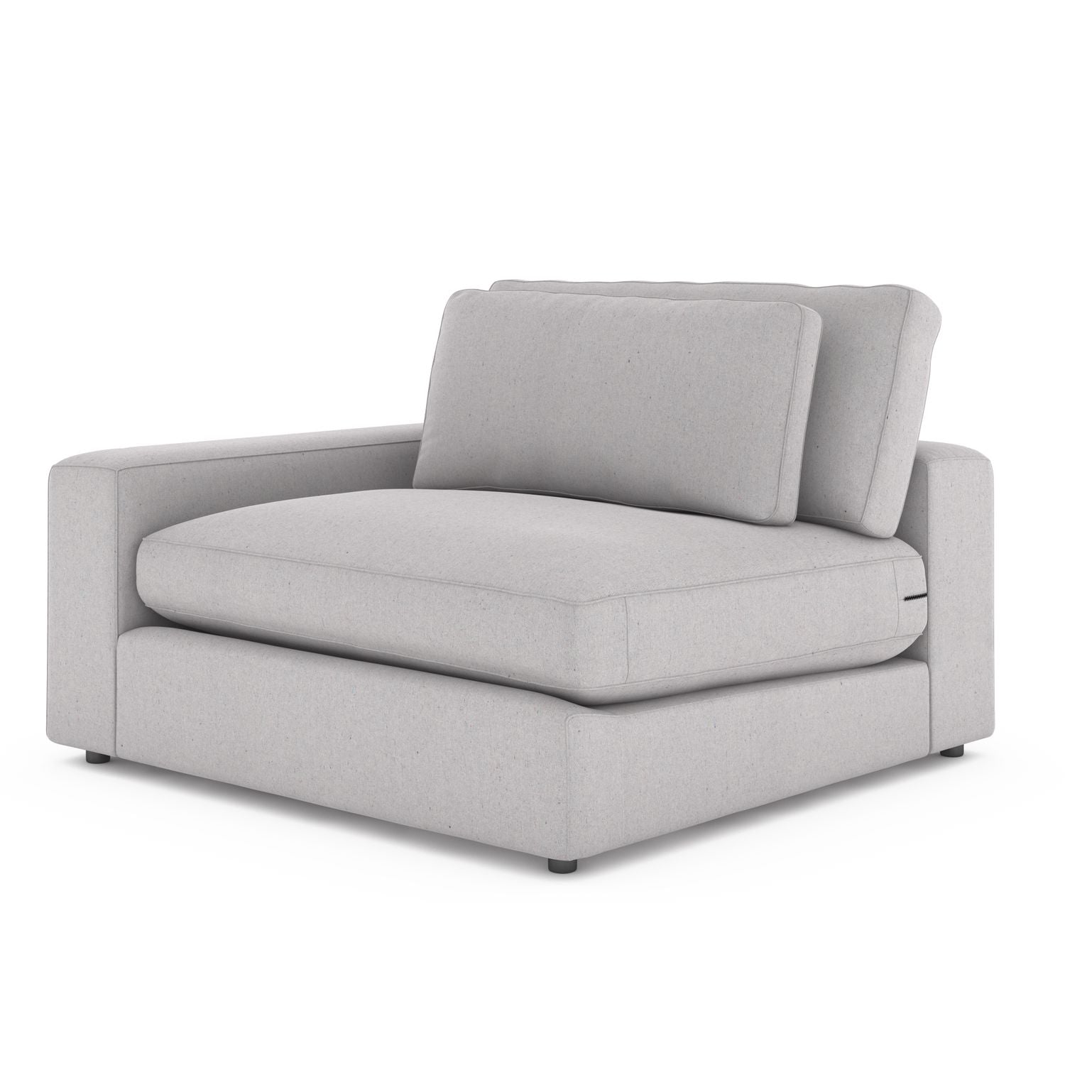 Bloor Right Sectional Piece in Union Grey