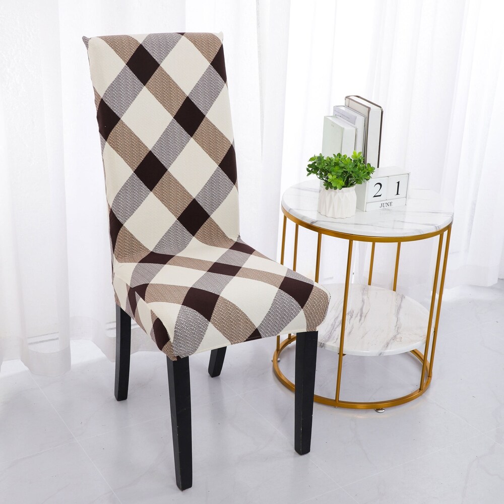 Dining Chair Cover Stretch Stool Slipcover Chair Protector   Multicolor