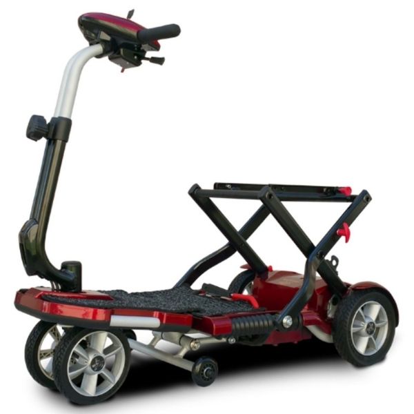 EV Rider Transport Plus Lightweight Folding Mobility Scooter - Long Distance w/ Anti Flat Tires