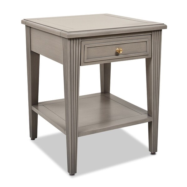 Dauphin Storage Shelf Side Table