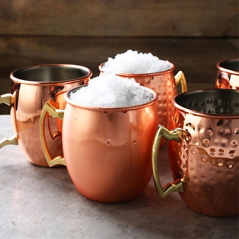 550ml Copper Plated Moscow Mule Mug Beer Cup Coffee Mug Copper Plated Mugs Kitchen Bar Drinkware