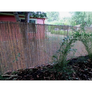 MGP 60 in. H Bamboo Slat Roll Garden Fence SBF-95