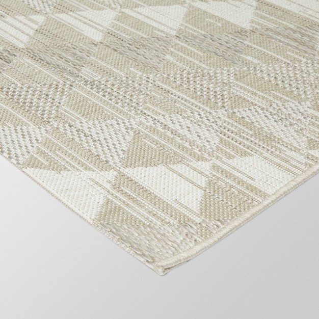 Diamond Geo Outdoor Rug