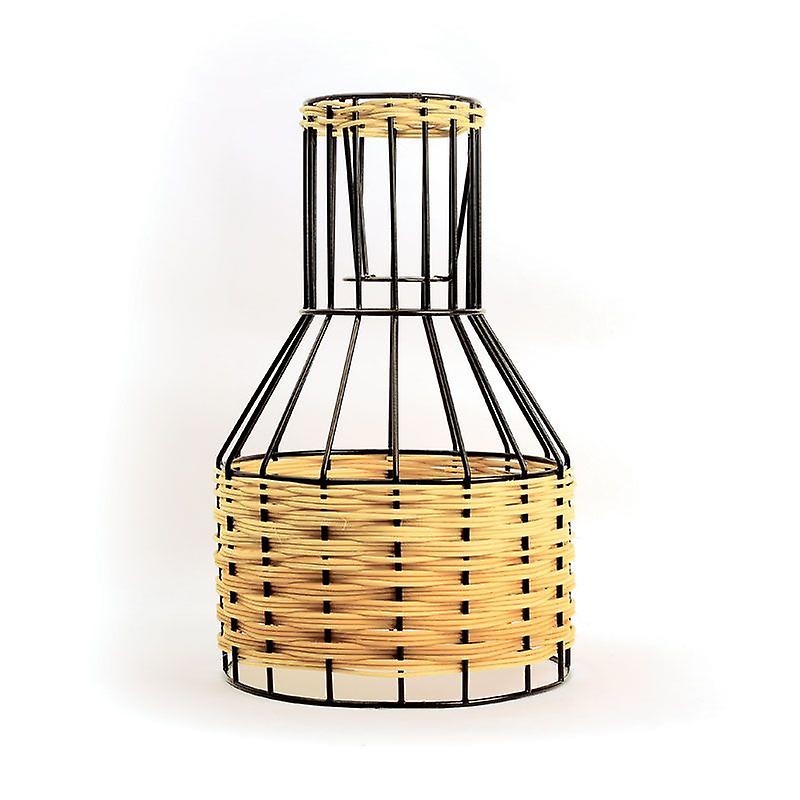 Black industrial lampshade 32 x 20 cm