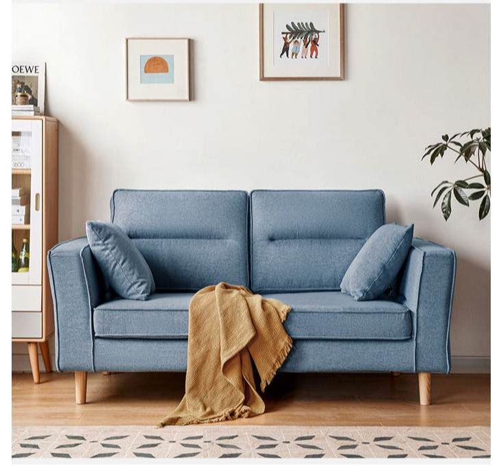 Fabric Sofa Simple Modern   Midcentury   Sofas   by GVAwood  Houzz