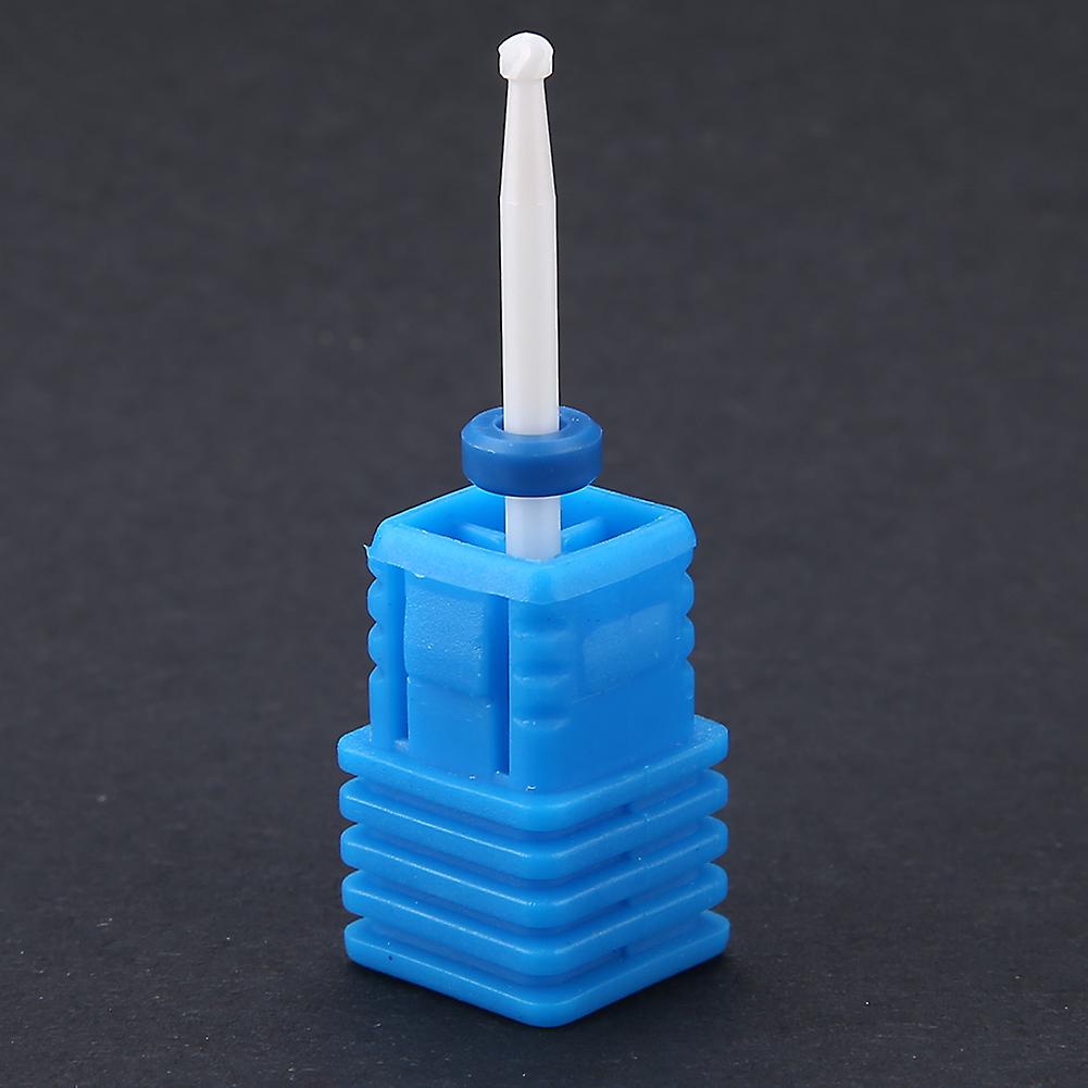 5 Type Of Ceramic Cylinder Shape Grinding Head Nail Drill Bit For Manicure Drills Machine 02#