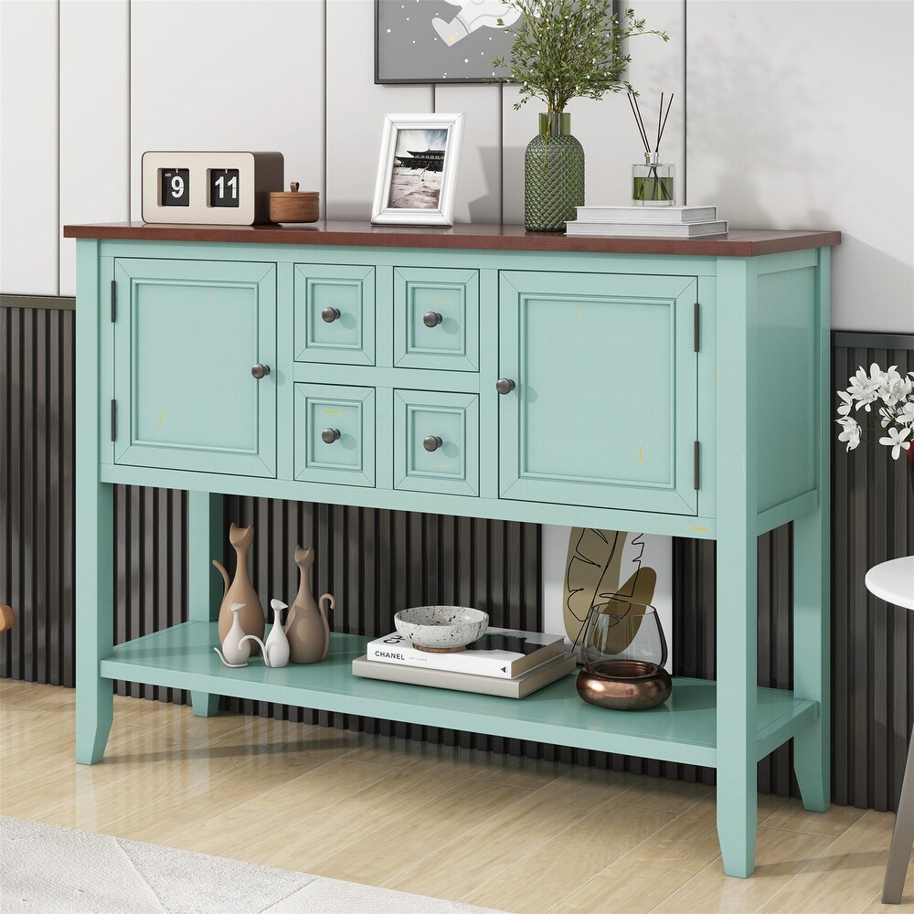 Storage Vintage Console Table