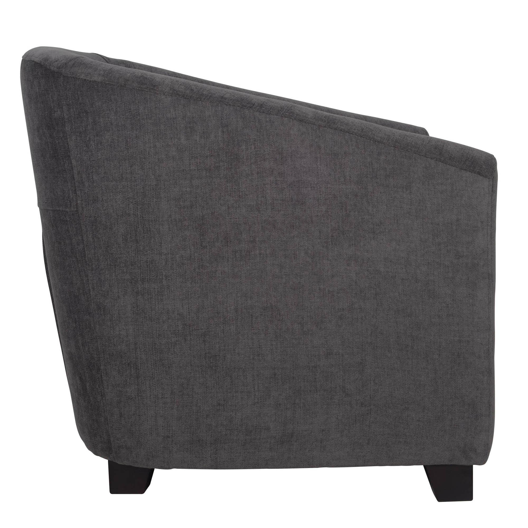 Carmen Club Chair - Graphite