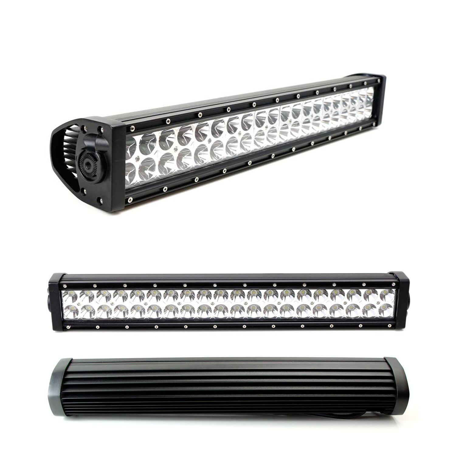 iJDMTOY Front Bumper Mount 20-Inch LED Light Bar Compatible With 2017-up Ford F250 F350 Super Duty， Includes (1) 120W High Power LED Lightbar， Lower Bumper Mounting Brackets and On/Off Switch Wiring