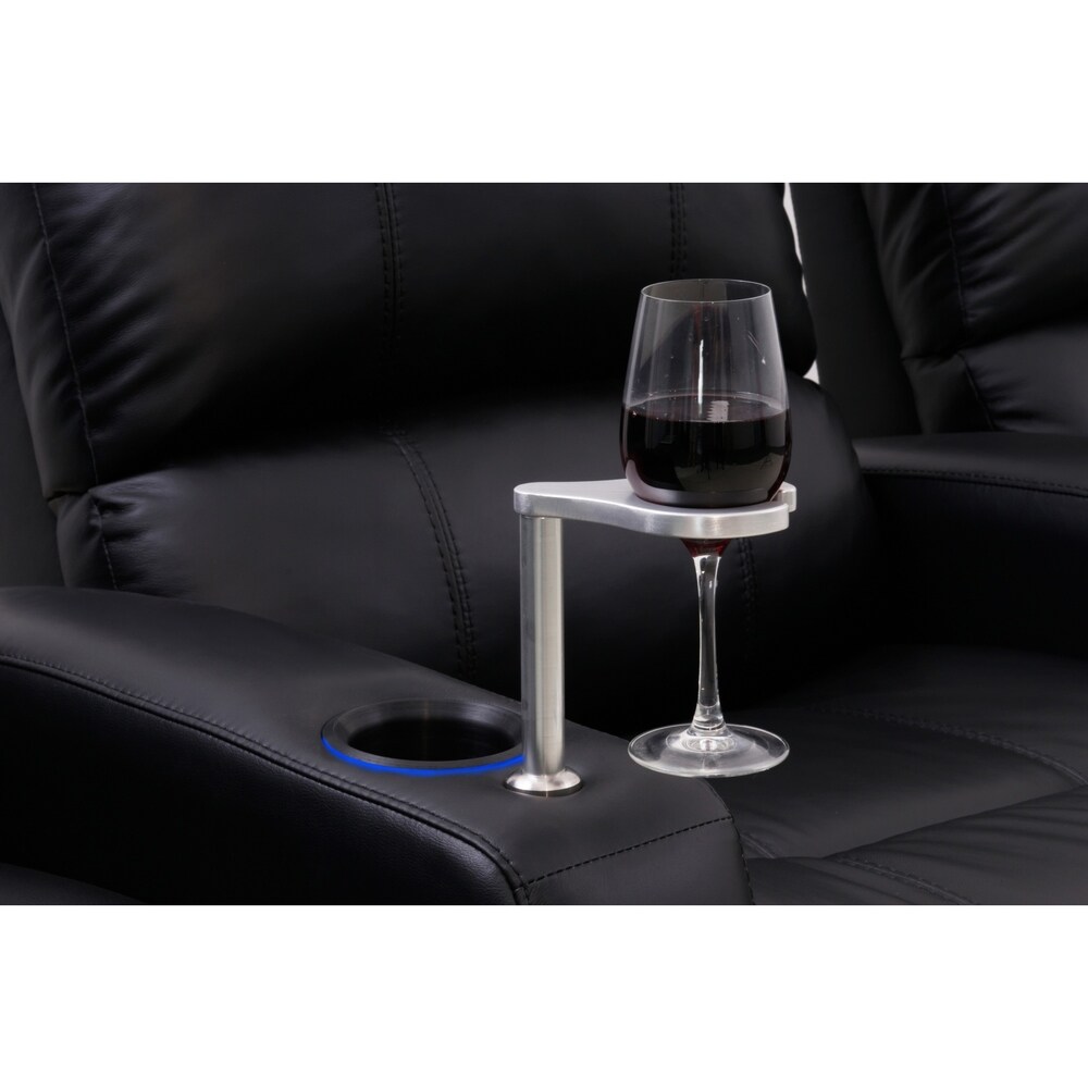 Octane Aluminum Wine Glass Holder