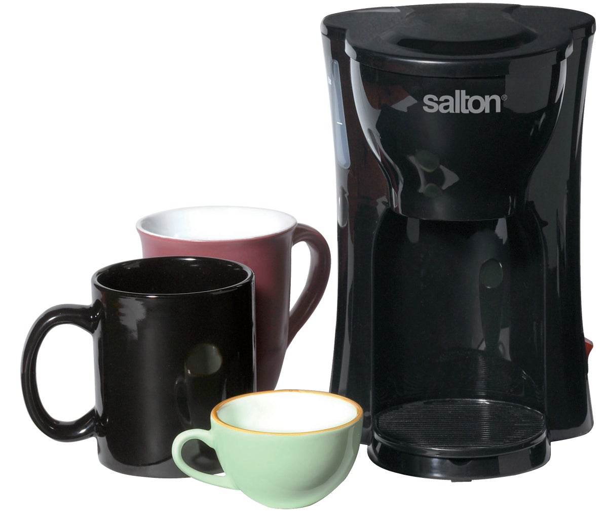 Salton Space Saving Coffee Maker 1 Cup Black