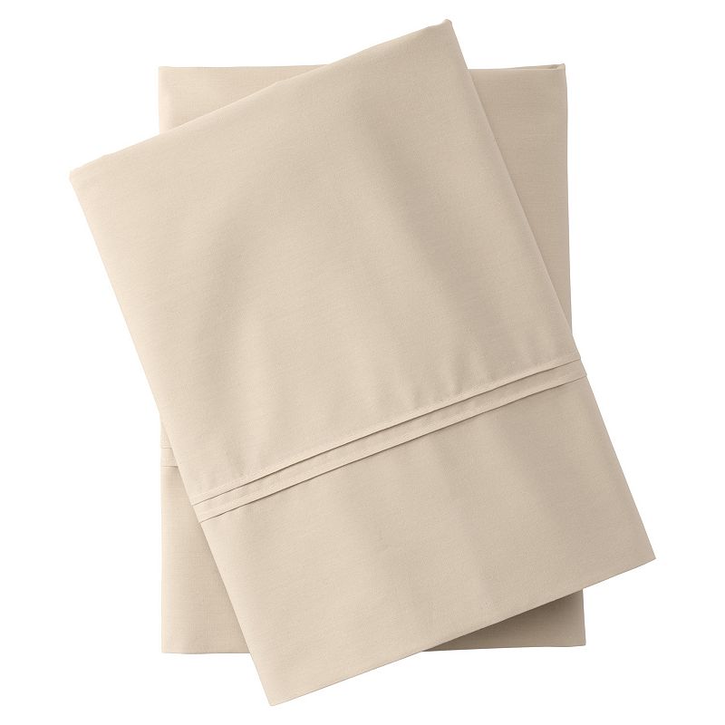 Lands' End 200 Thread Count Percale Pintuck Sheet Set or 2-pack Pillowcase Set