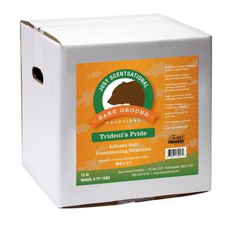 Just Scentsational Trident's Pride by Bare Ground 15 lb. Ready-to-Use Soil Conditioning Granules Box TP-15BX
