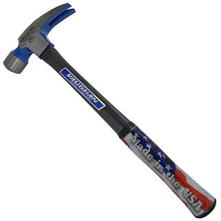 Vaughan 20 oz. Milled Face Fiberglass Rip Hammer 16 in. fiberglass handle FS999ML