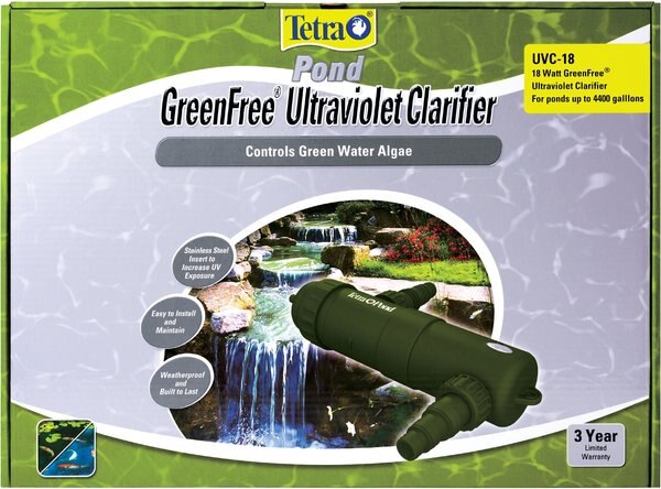 Tetra GreenFree Ultraviolet Pond Clarifier