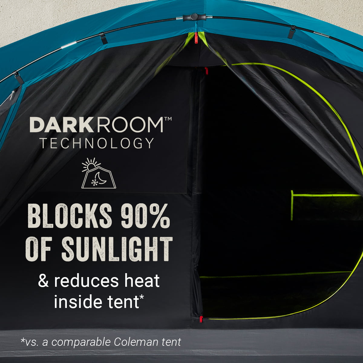 Coleman Carlsbad 4-Person Dark Room Dome Tent