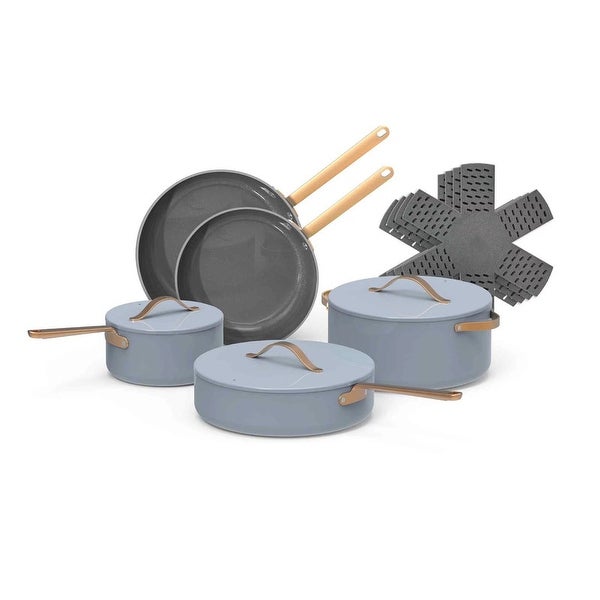 12pc Ceramic Non-Stick Cookware Set