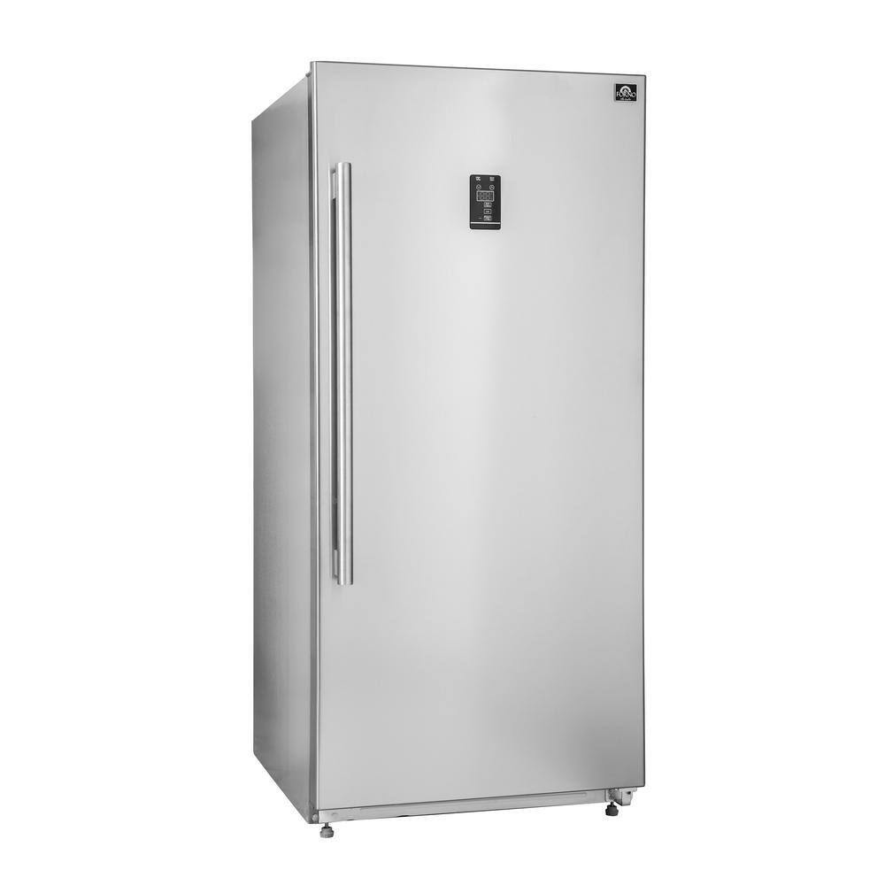 Forno 60 in. W 27.6 cu. ft. Free Standing Side by Side Style 2-Doors Refrigerator and Freezer in Stainless Steel FFFFD1933-60S