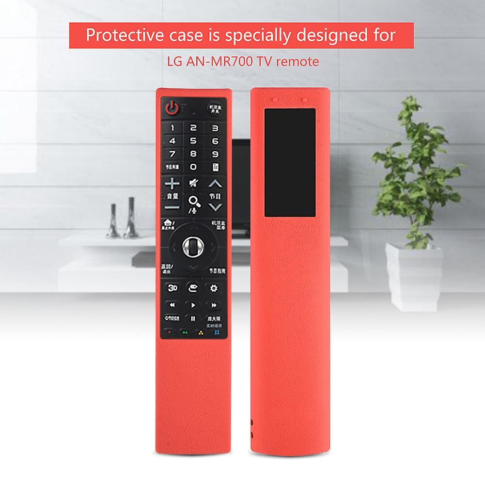 Dustproof Shockproof Protective Silicone Cover Case For Lg An Mr700 Tv Remote Red