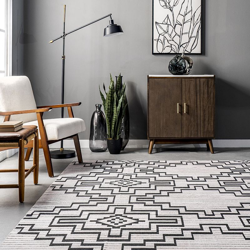 nuLOOM Tashia Modern Geometric Area Rug