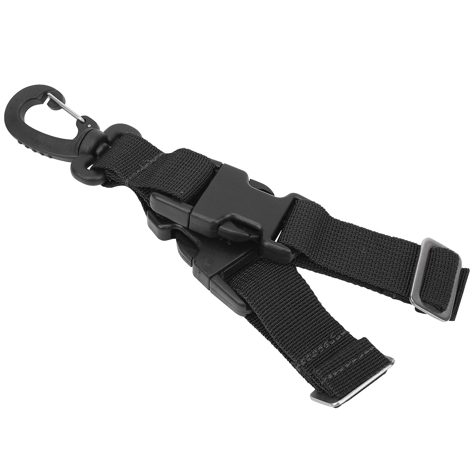 Diving Flippers Quick Release Buckle Fin Sling Hanging Buckle Equipment Keeper Strapblack