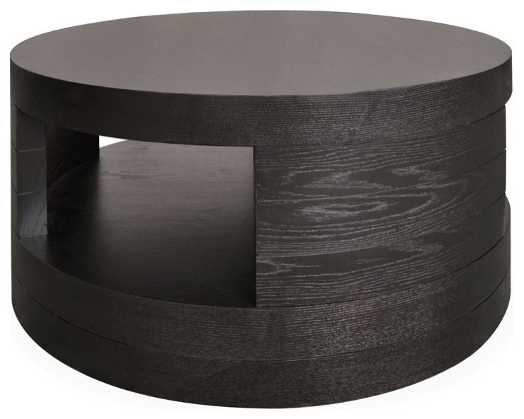 Preston Cocktail Table  Ebony Oak   Transitional   Coffee Tables   by Mandalay Home Furnishings  Inc.  Houzz