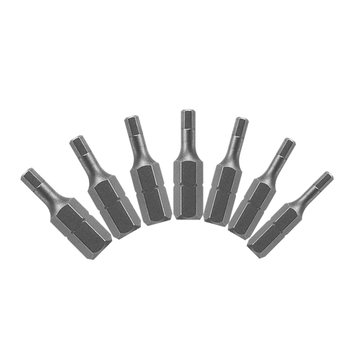 Diablo Hex 1 in. L Drive Bit Set 7 pc