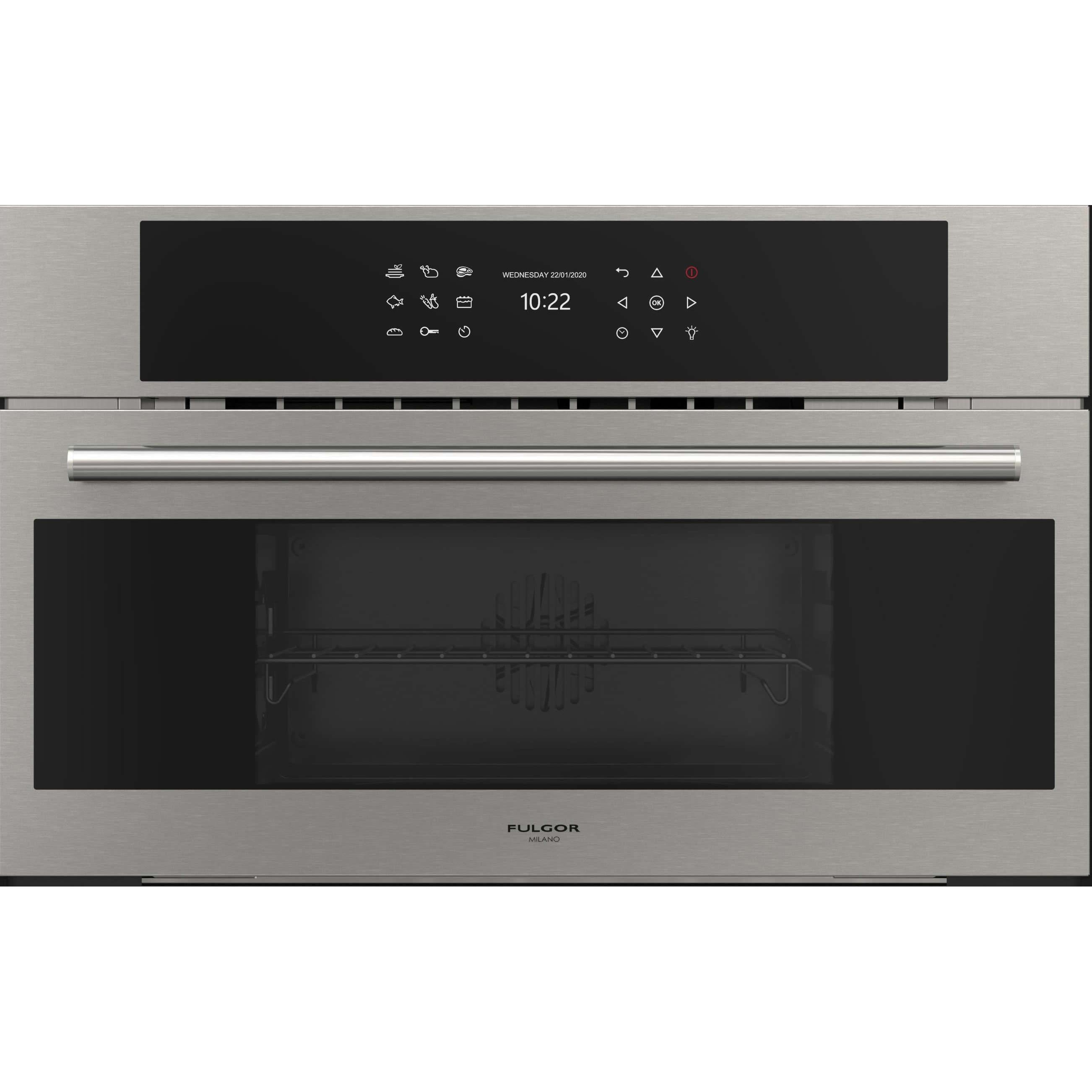 Fulgor Milano 30-inch, Built-in Single Steam Wall Oven F7DSCO30S1