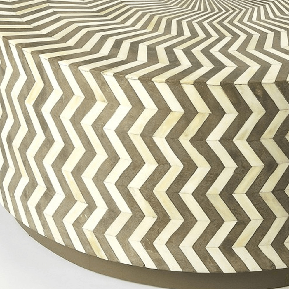 Bone Inlay Coffee Table   Contemporary   Coffee Tables   by HomeRoots  Houzz