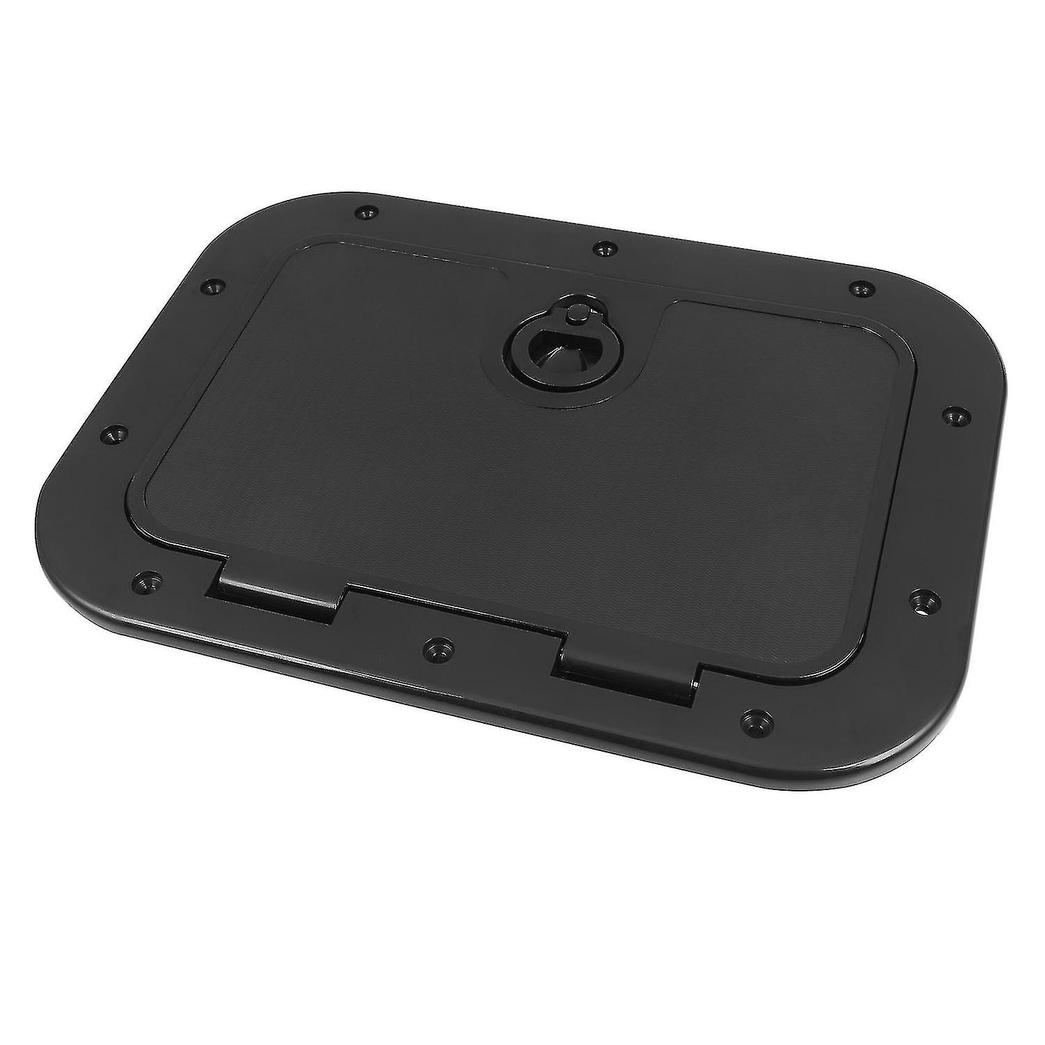 Marine Deck Plate Access Cover Pull Out Inspection Hatch With Latch For Boat Kayak Canoe， 14.96 X 1