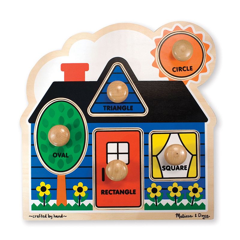 Melissa and Doug First Shapes Jumbo Knob Puzzle