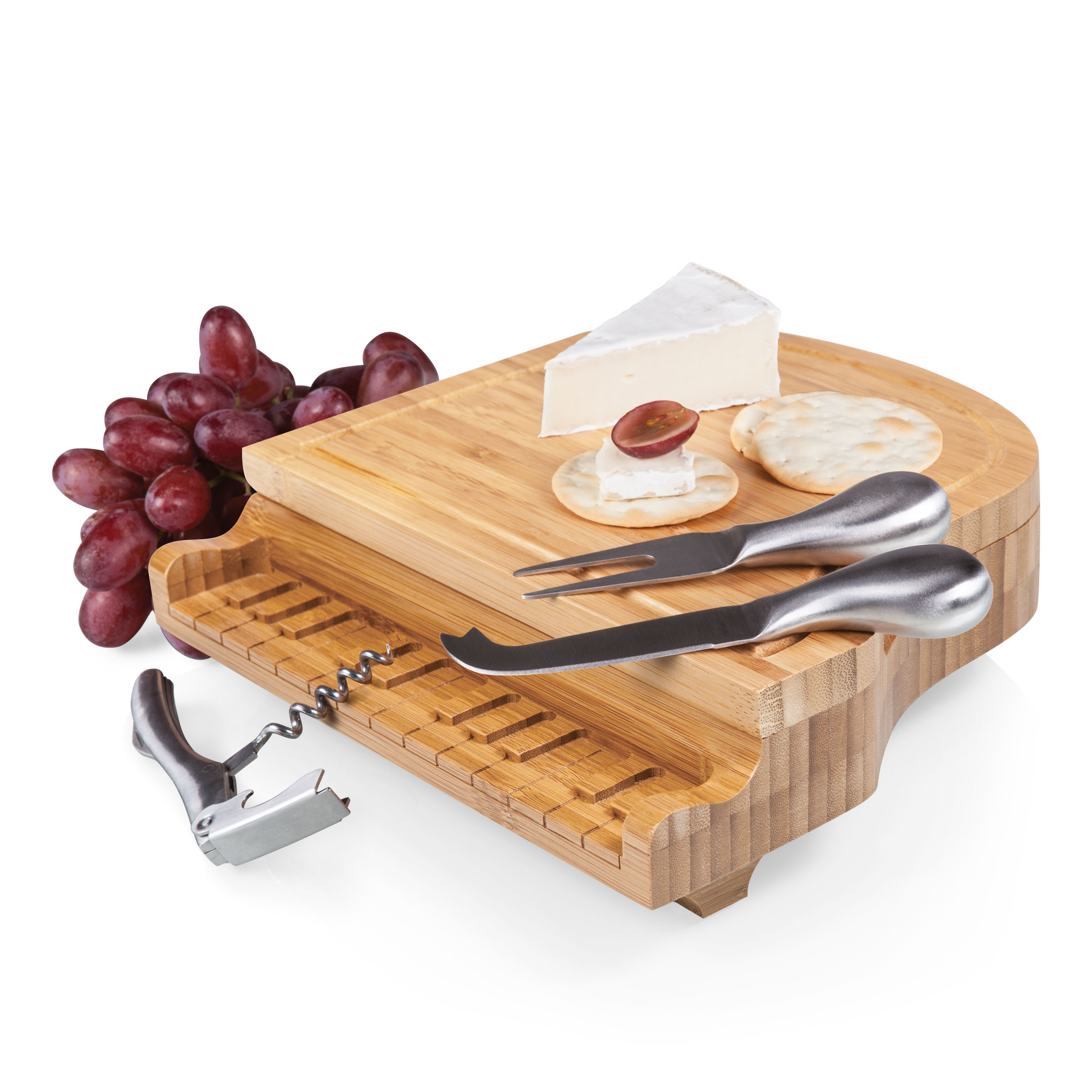 TOSCANA Piano Cheese Cutting Board and Tools Set