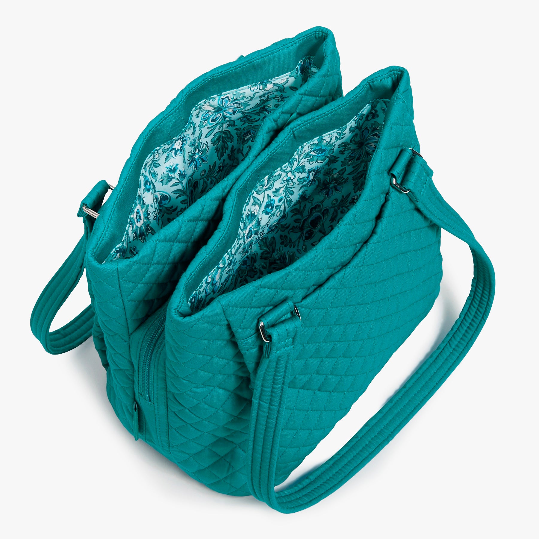 Multi-Compartment Shoulder Bag