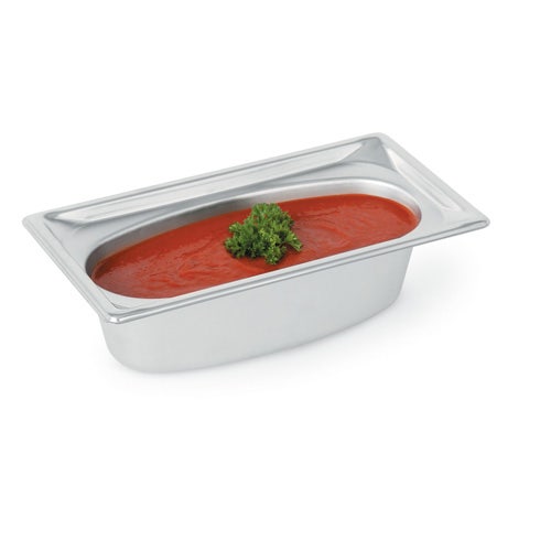 Vollrath 3103040 Super Pan Super Shapes - Third-Size Oval， 2.2 Qt. Capacity