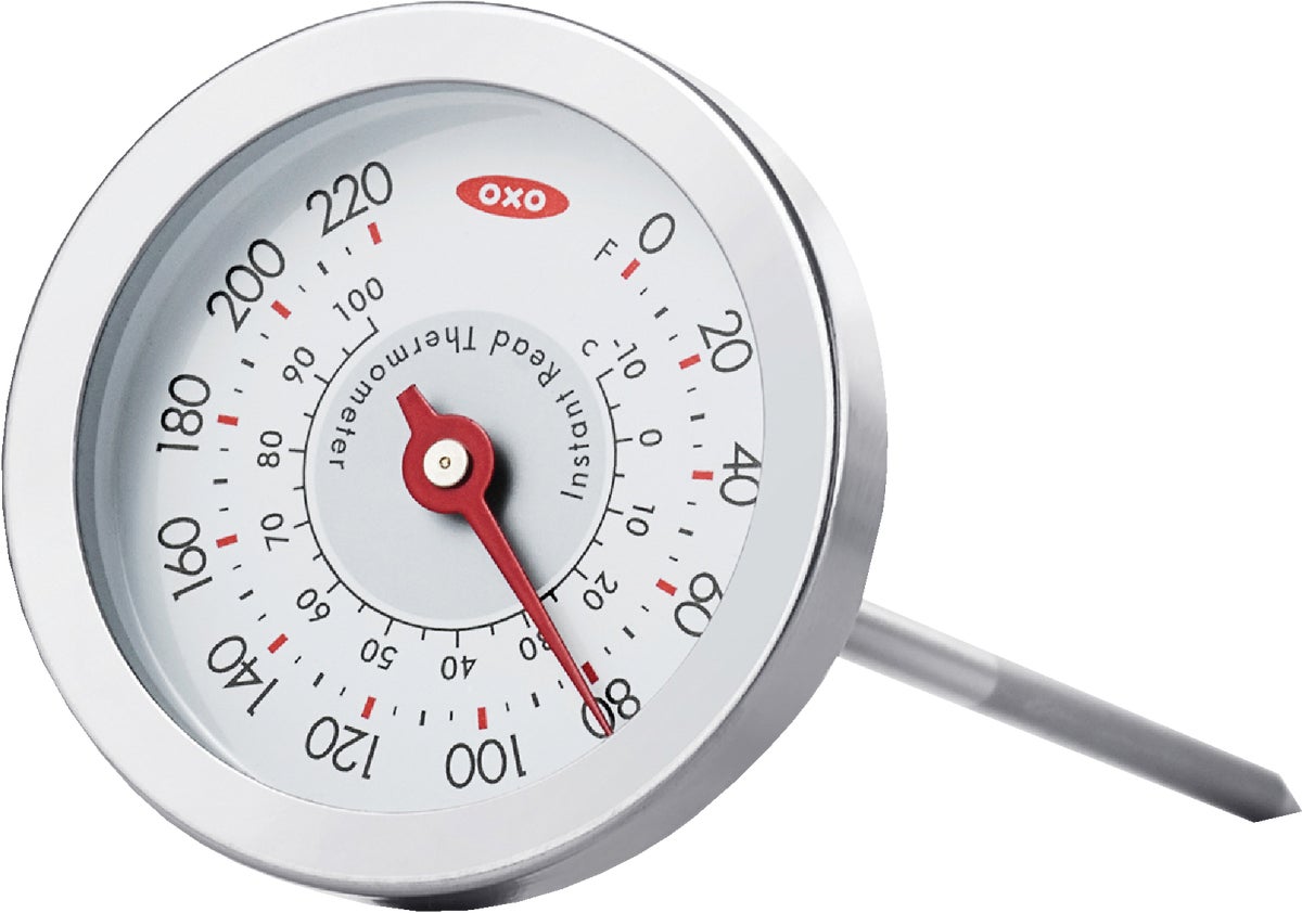 OXO Chefand#039s Precision Instant Read Kitchen Thermometer 2.2 In. W X 6.25 In. L X 0.5 In. H