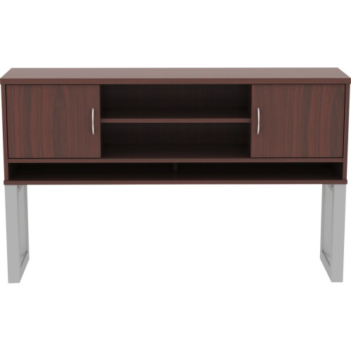 Lorell Relevance Series Mahogany Laminate Office Furniture Hutch (16218)