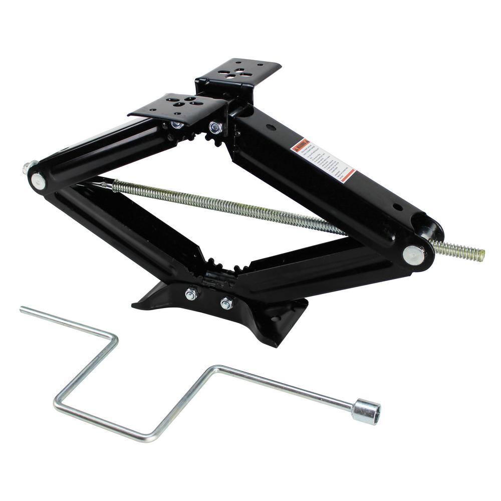 Quick Products RV Stabilizing and Leveling Scissor Jack 5000 lbs. Max 24 in. - Pair QP-RVJ-S24