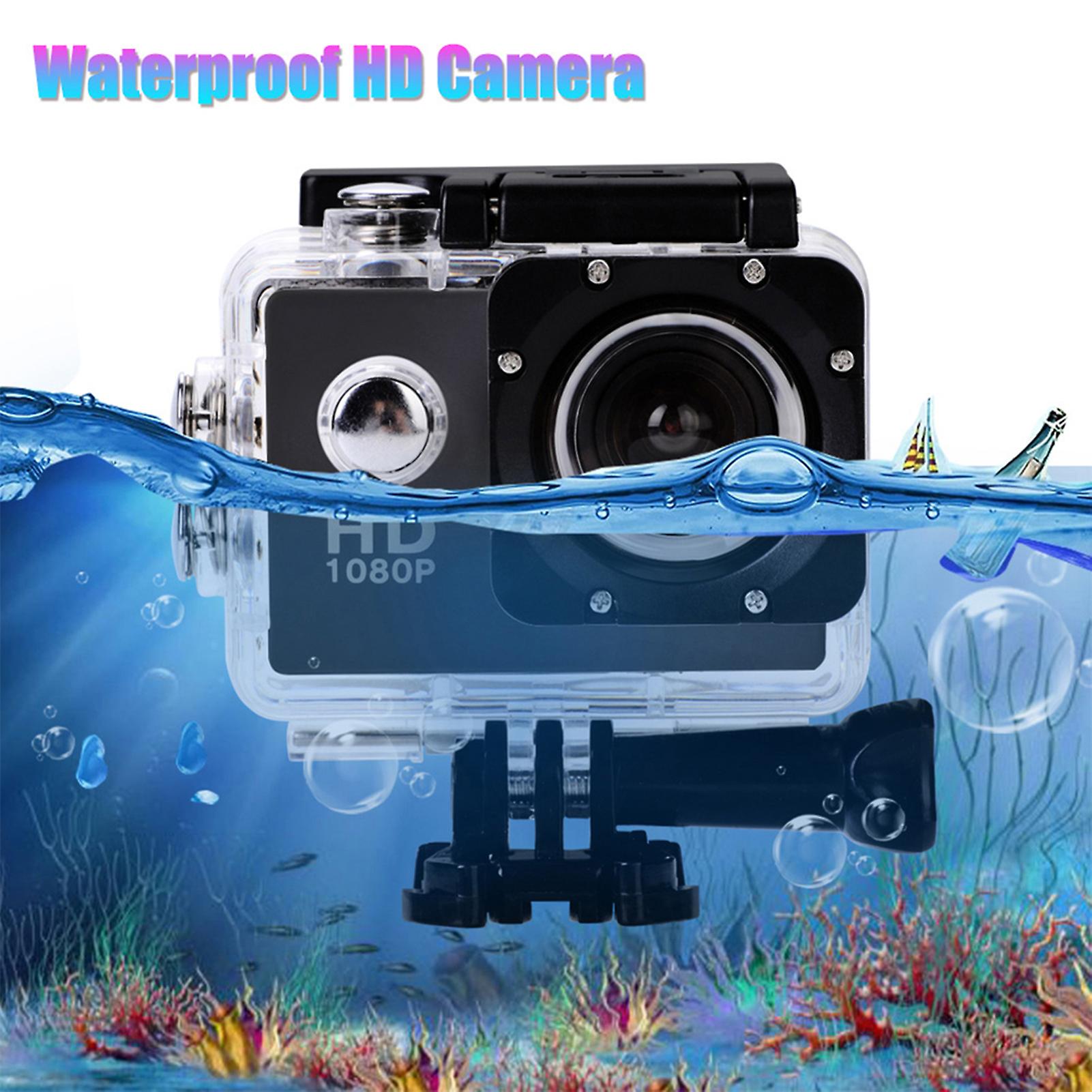 Outdoor Waterproof Sports Hd 1080p High Definition Camera Dv Camcorder (black)