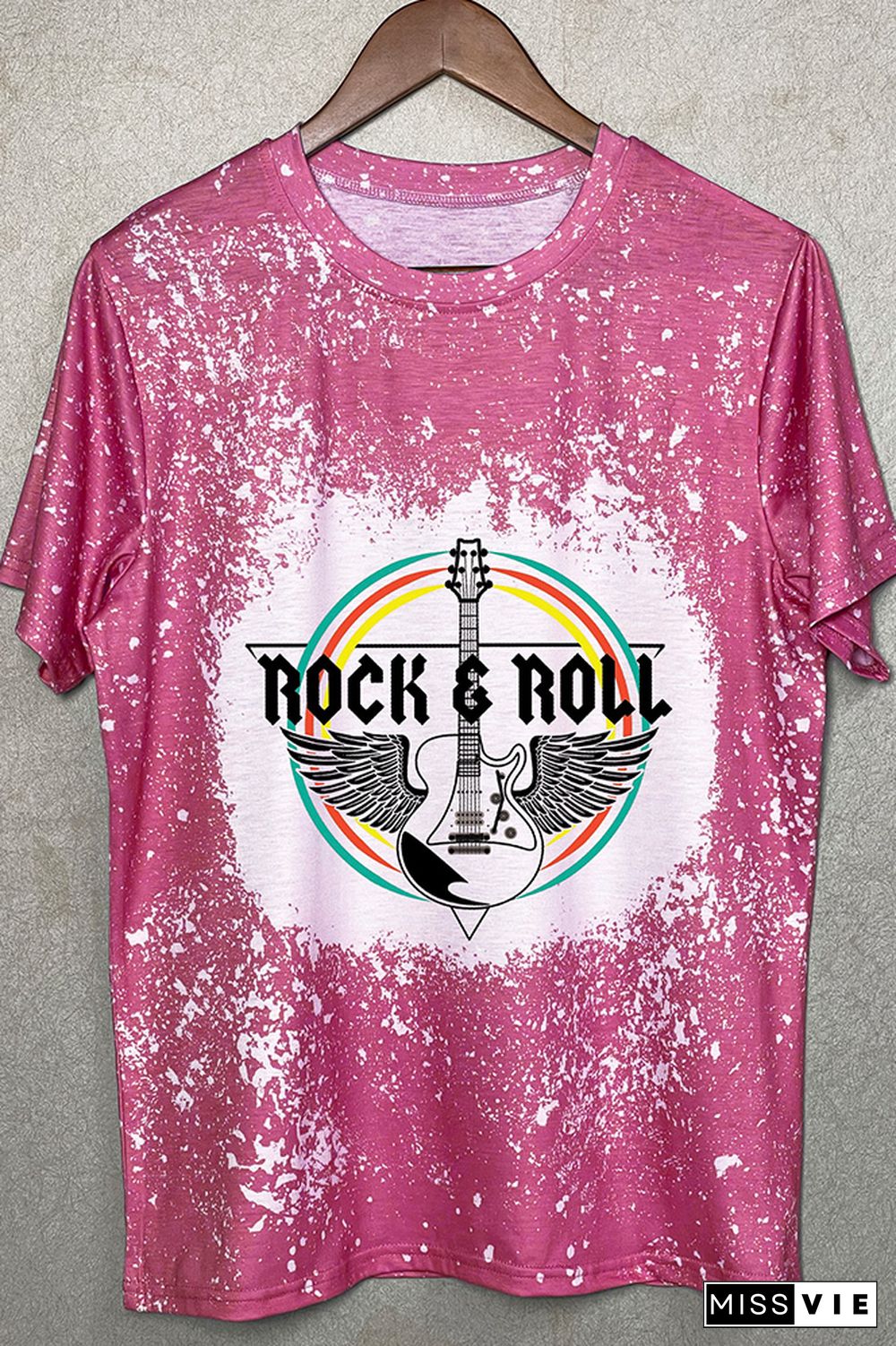 Vintage Style Rock and Roll Graphic Tee