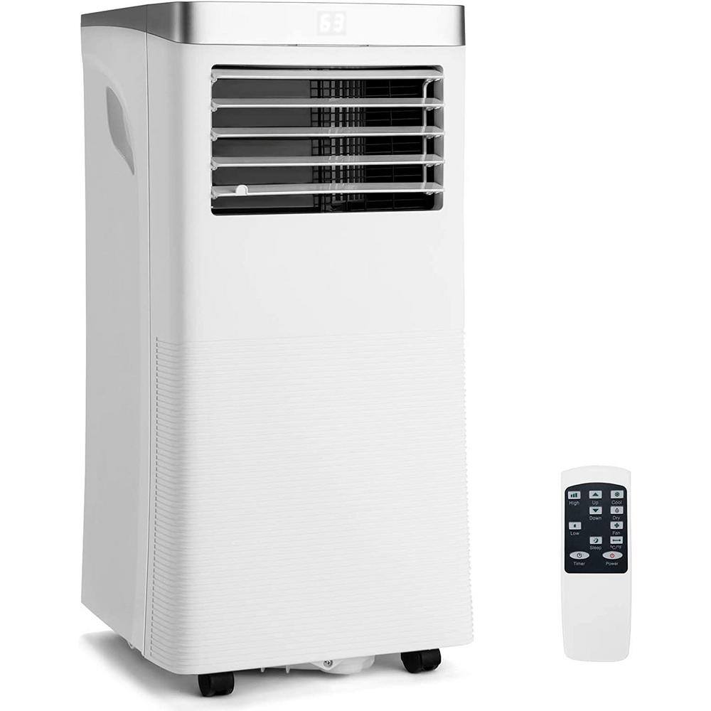 Gymax 8000 BTU Air Cooler wDehumidifier 3-in-1 Portable Air Conditioner Portable AC Unit for Home Office GYMHD0125