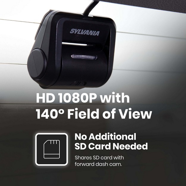 Sylvania Roadsight Rear Dash Camera 140 Degree Wide Angle Hd 1080p