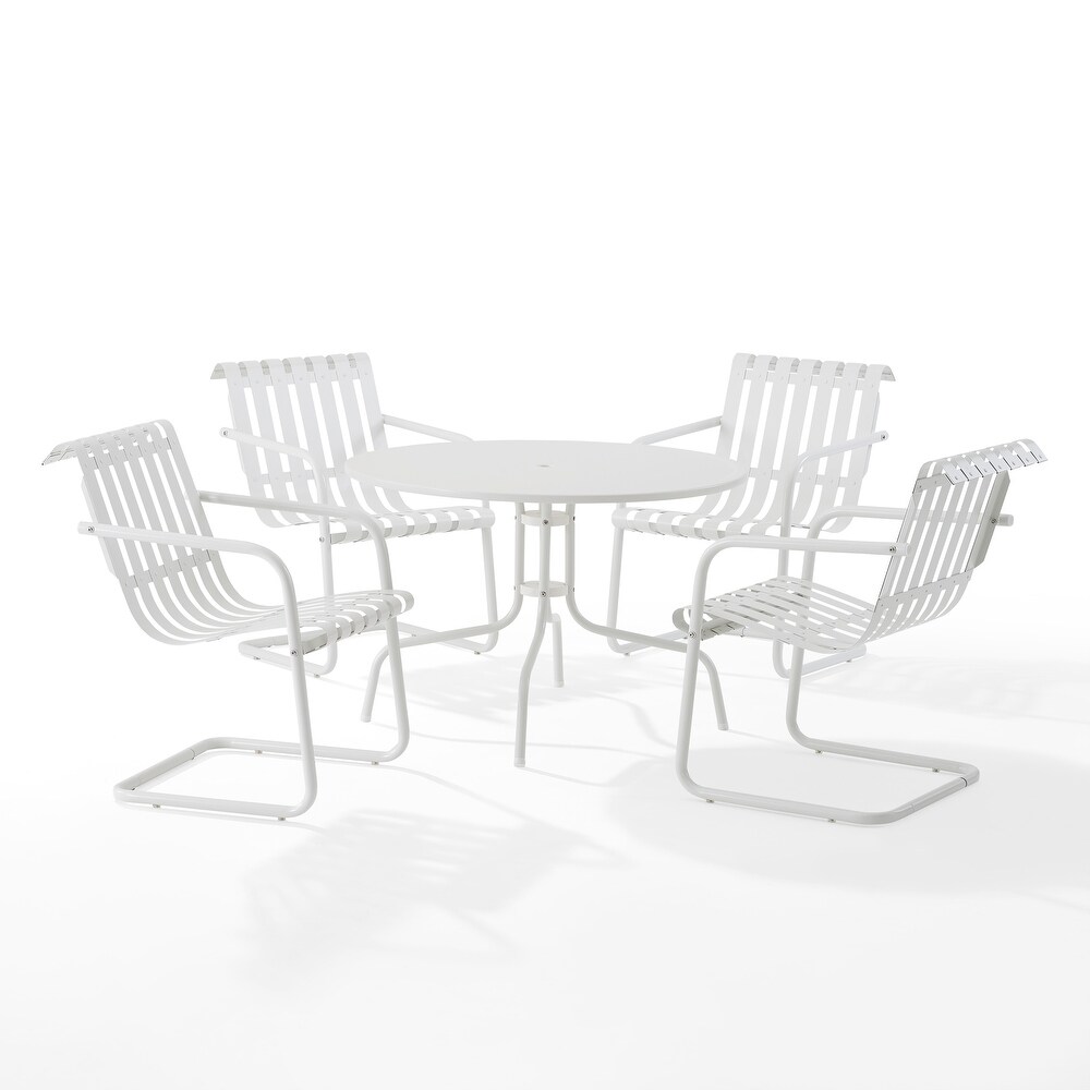 Gracie 5Pc Outdoor Metal Dining Set   93\