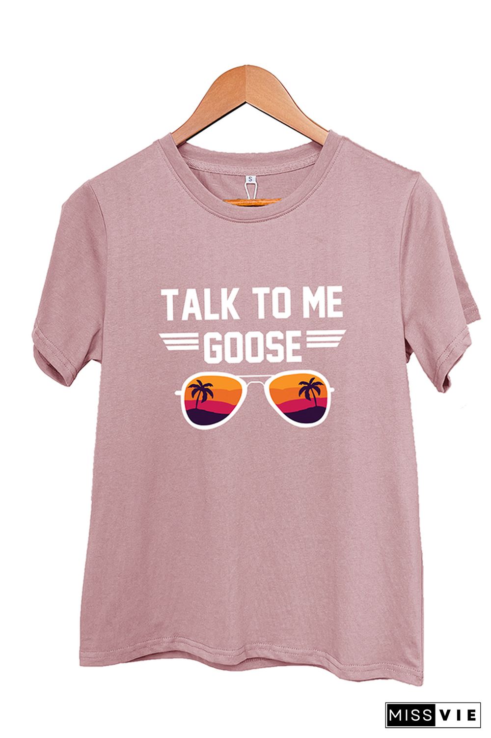 Talk to Me Goose Short Sleeve Graphic Tee Wholesale