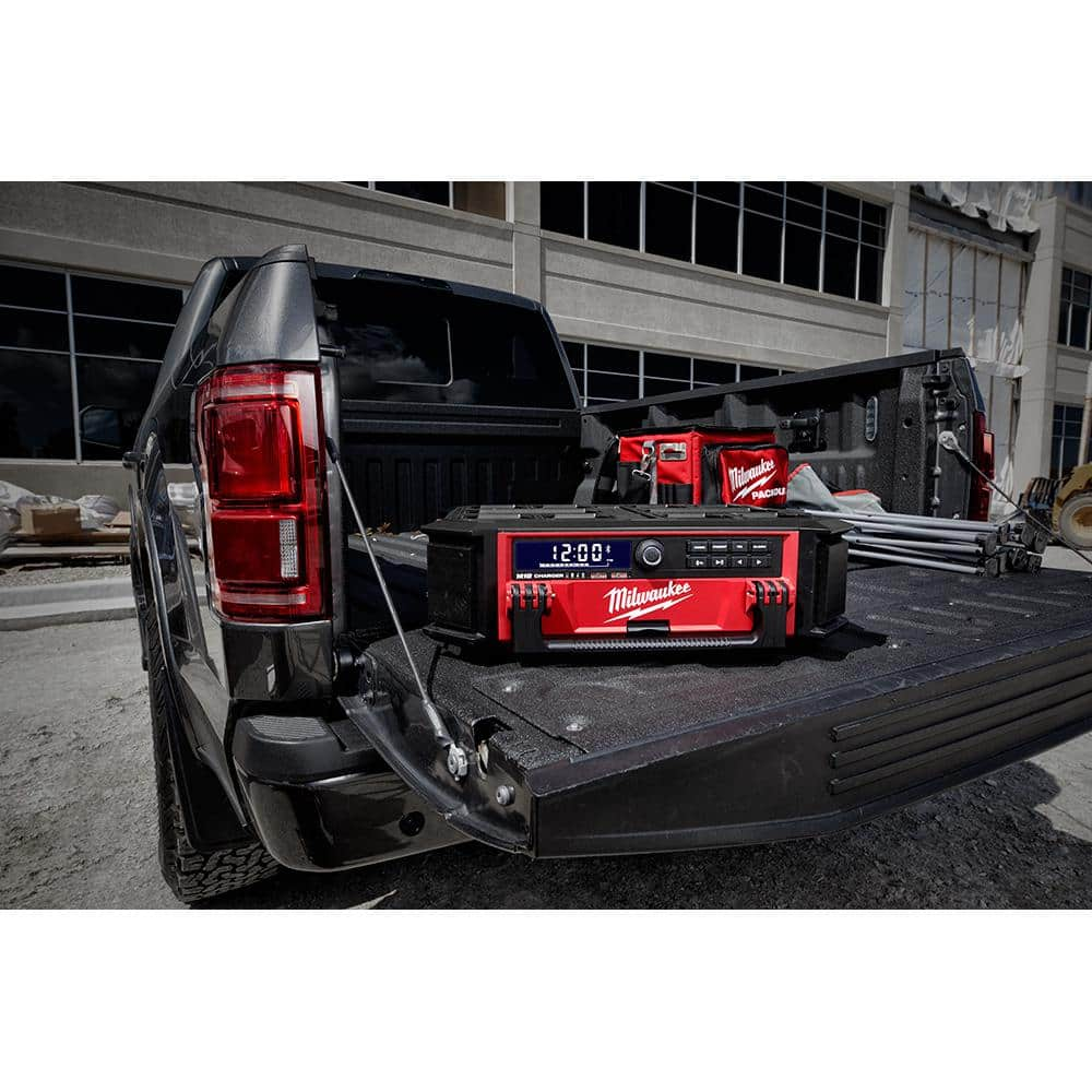 Milwaukee M18 Lithium-Ion Cordless PACKOUT Radio/Speaker with Built-In Charger 2950-20