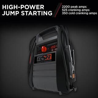 Schumacher Electric DSR ProSeries Automotive 12-Volt 2200 Peak Amp525 Cranking Amp Jump Starter and Portable Power Station DSR114