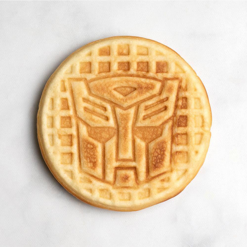 Uncanny Brands Transformers Blue Mini American Waffle Maker WM3-TRA-AUT