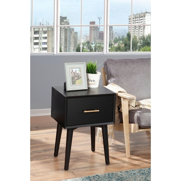 Flynn End Table， Acorn