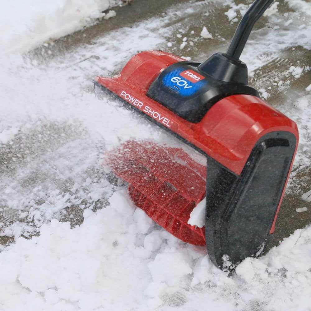 Toro 12 in 60Volt Battery Cordless Electric Snow Shovel